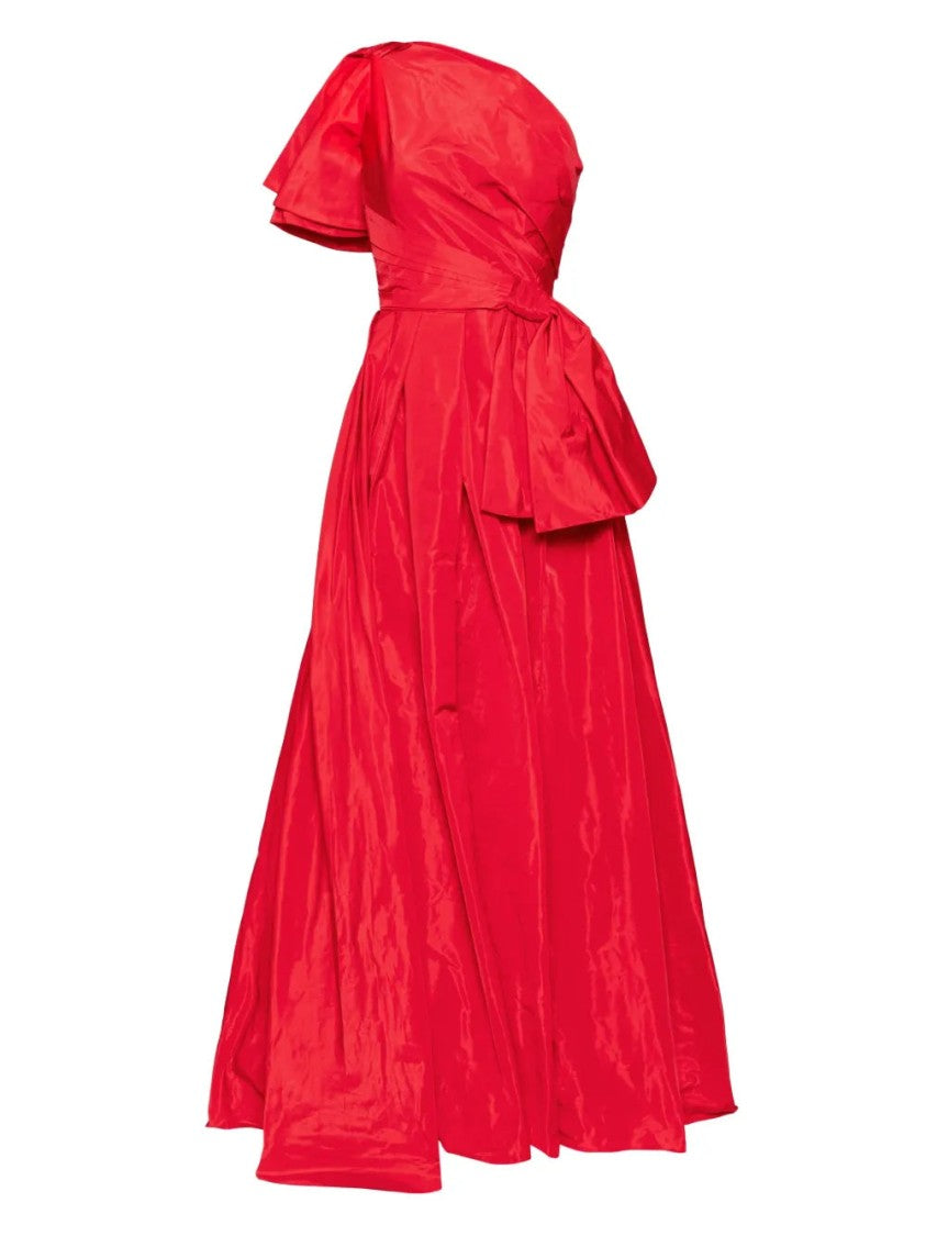 Aqua Sky Taffeta Evening Dress