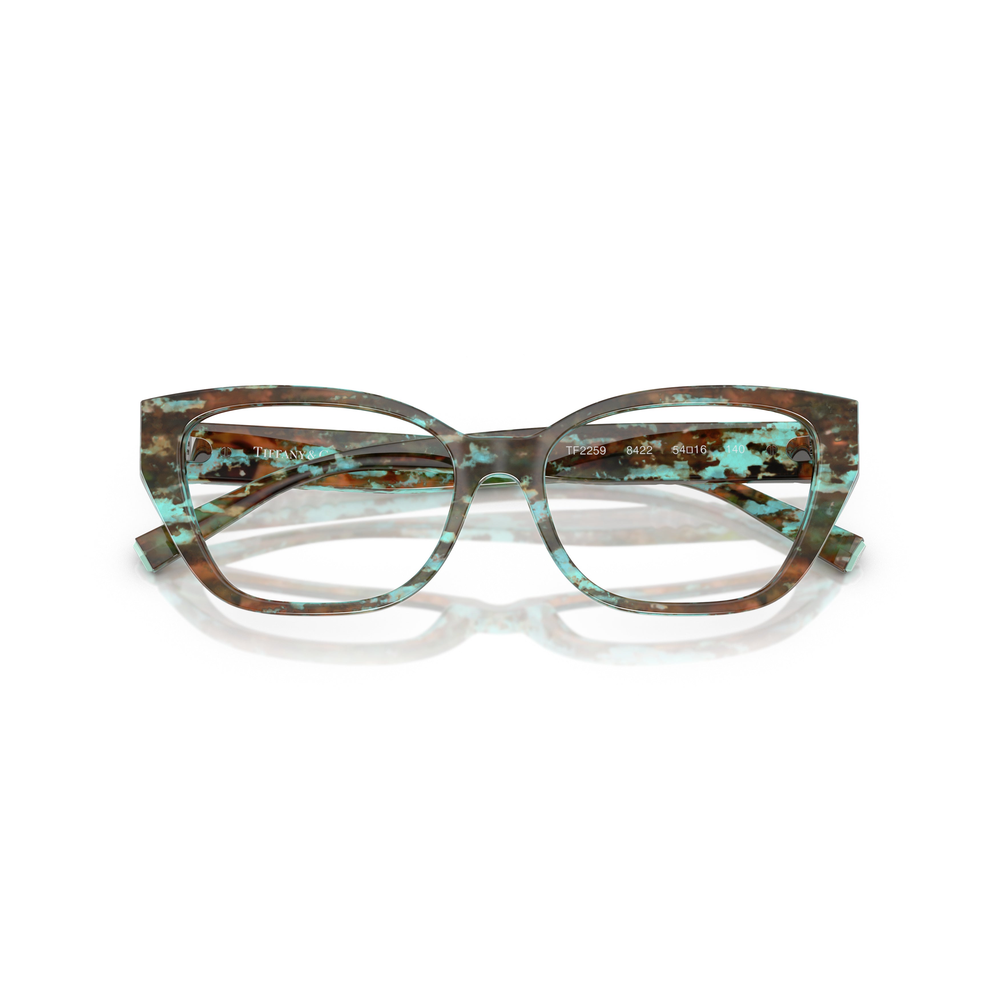0tf2259 Oversized Cat-Eye Eyeglasses