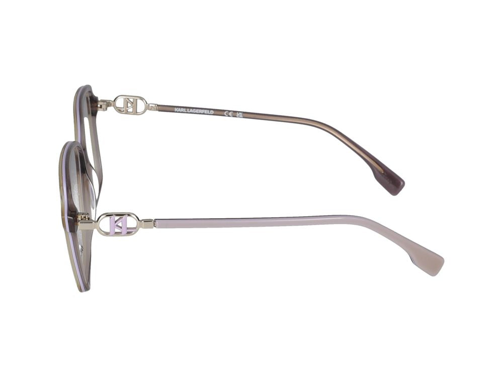 Eyeglasses Karl Lagerfeld KL6091 238 Beige/Lilac 56/13/140