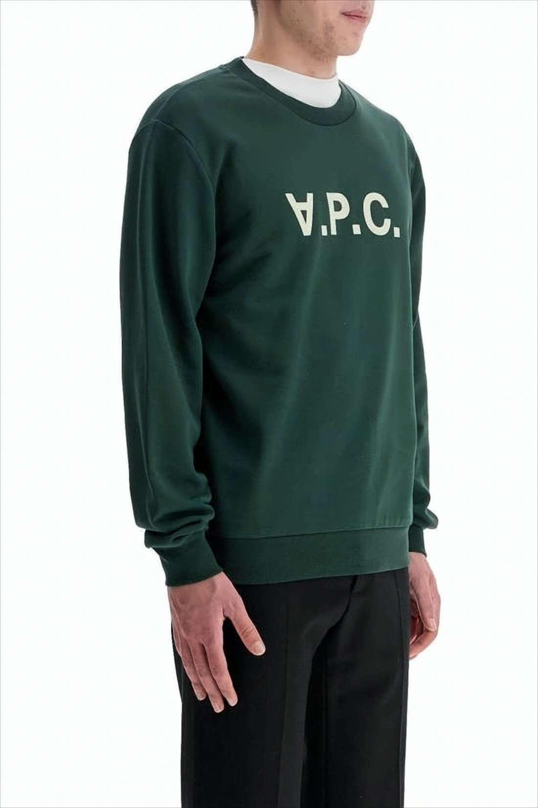 Deep Green Long-Sleeve Sweatshirt