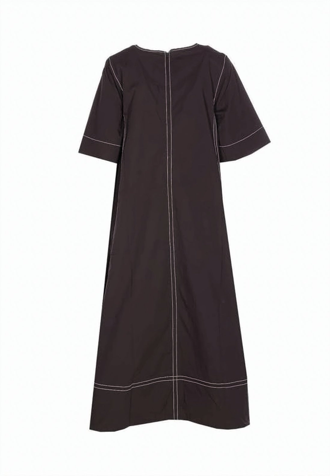 A-Line Dress With V-Neckline