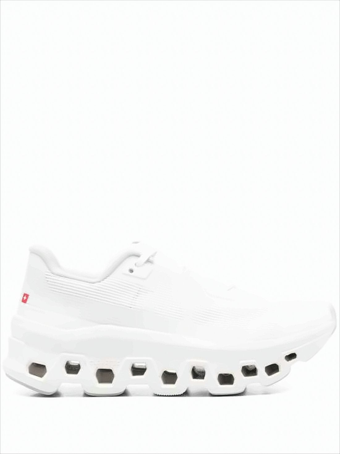 Breathable Mesh Sneakers with Hexagonal Cutouts