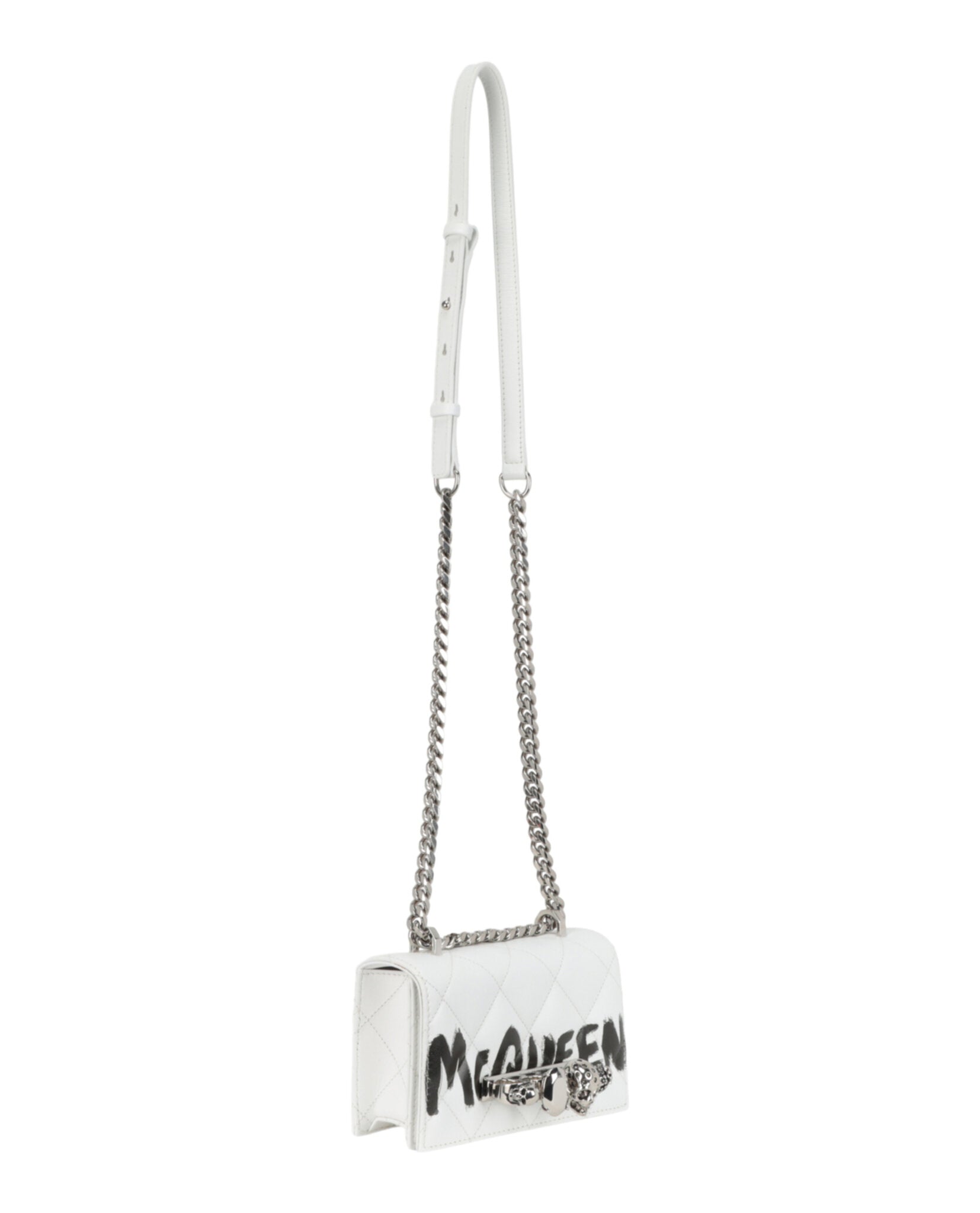 Mini Graffiti Jeweled Shoulder Bag