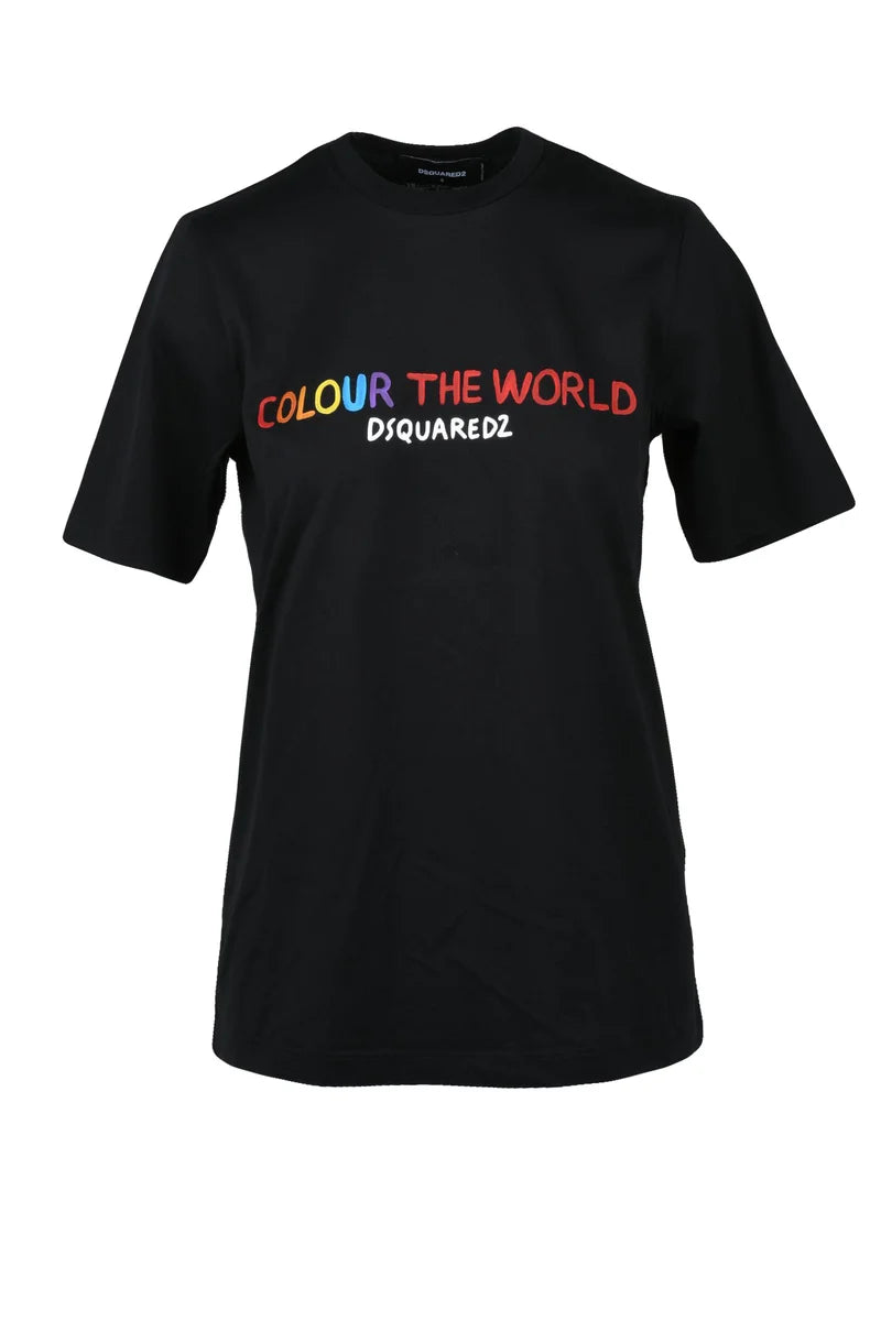 Cotton T-shirt - Black