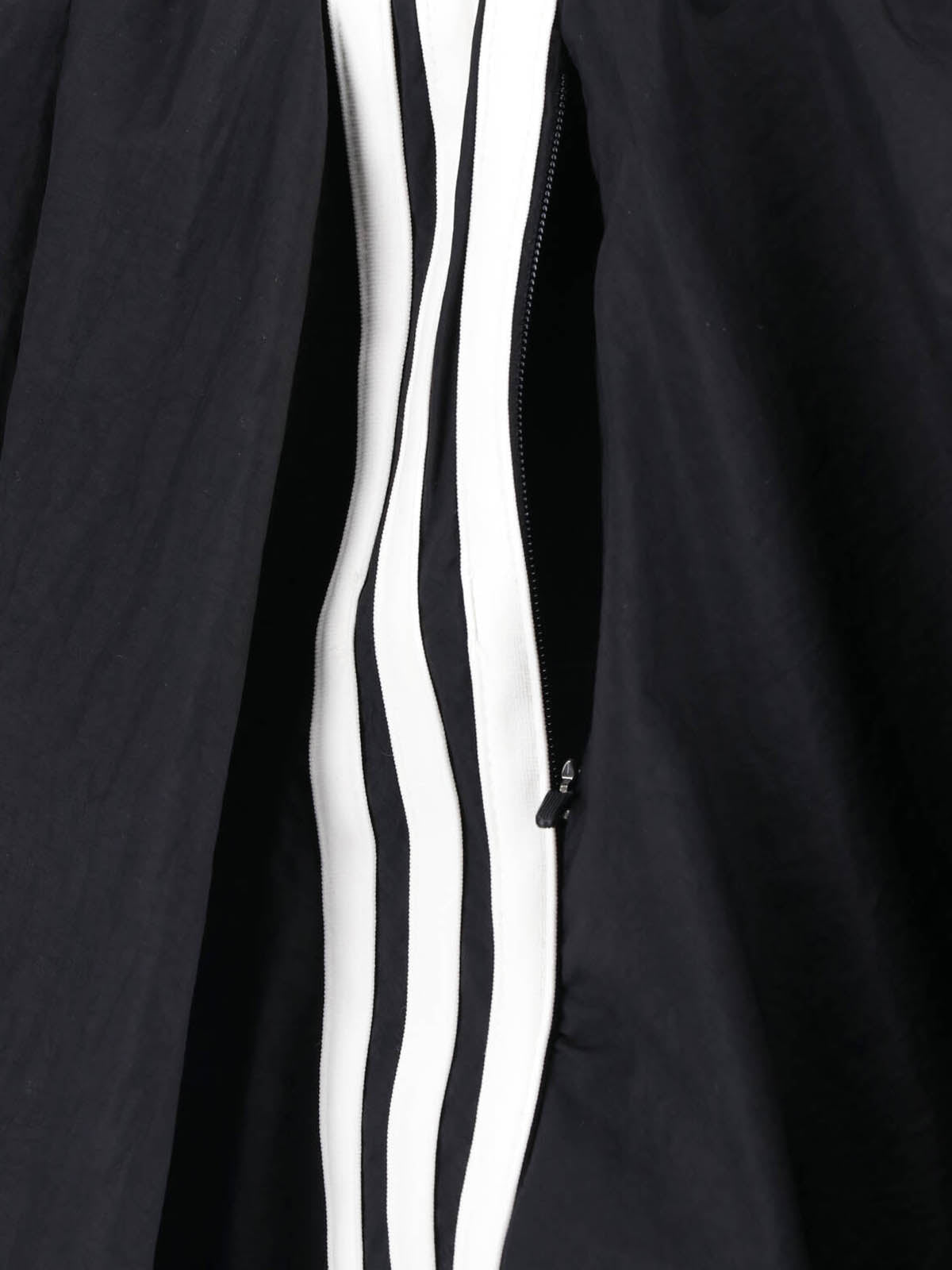 Black Balloon Asymmetrical Skort Skirt