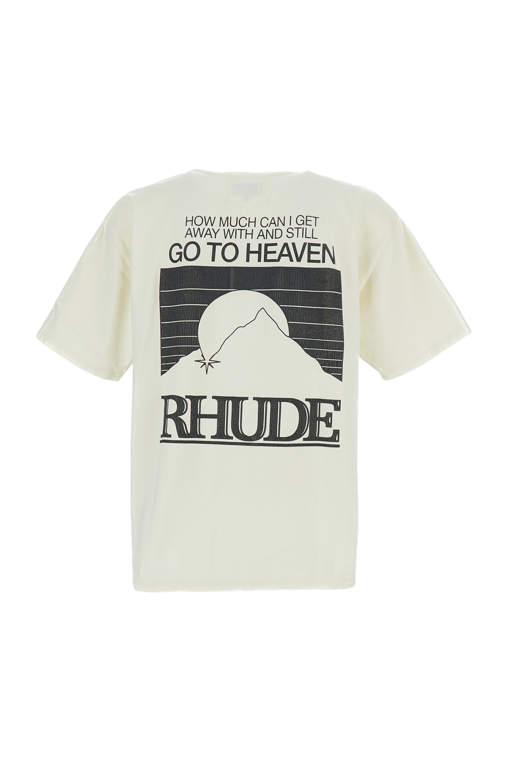 Vintage White Relaxed Fit T-Shirt