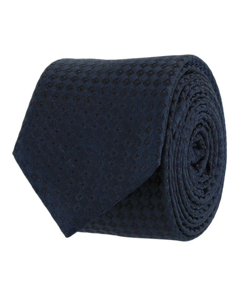 Micro Design Silk Tie