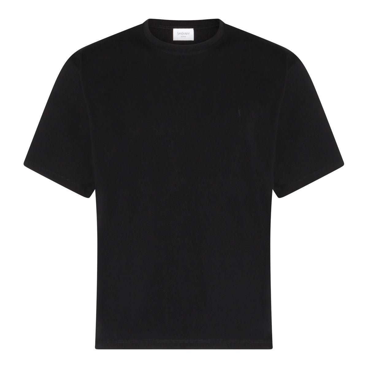 Black Cotton T-Shirt
