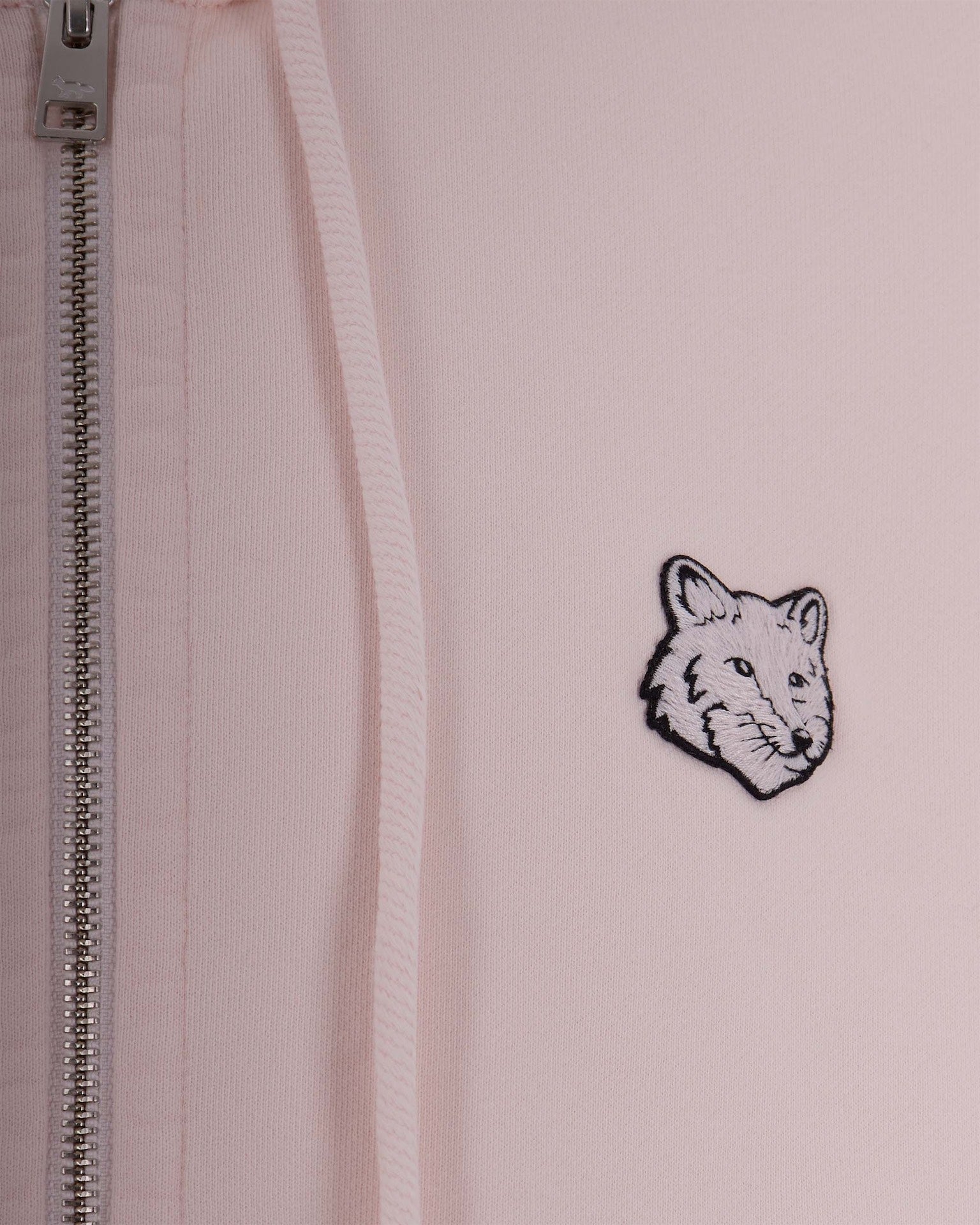 Fox Head Oversized Sweatshirt in Mauve