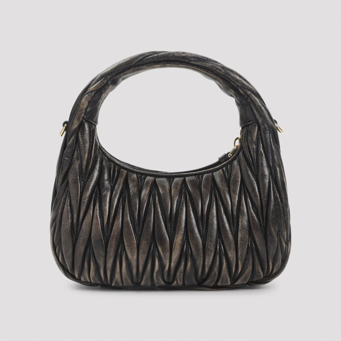 Brown Leather Shoulder Bag