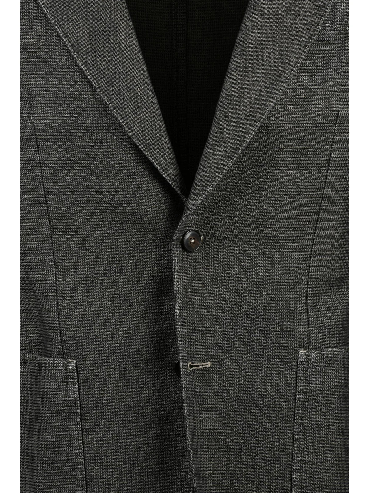 Brown Linen Cotton Rounded Jacket