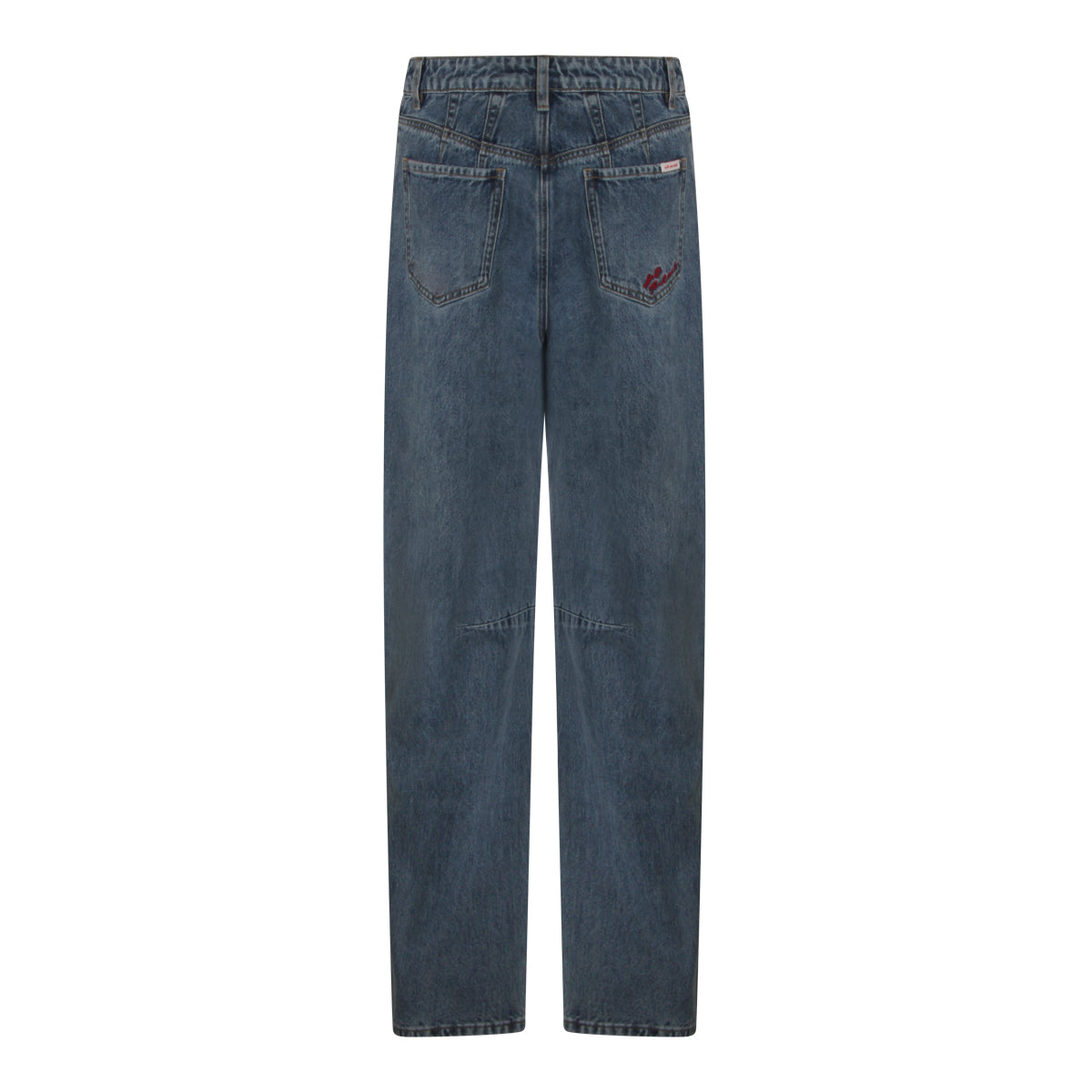 Blue Cotton Jeans