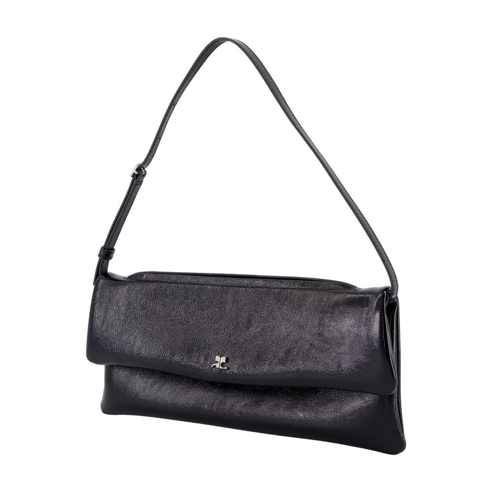 Rectangular Leather Shoulder Pouch