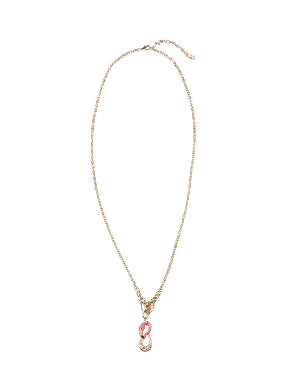 Multicolor Tropicus Enamel Brass Necklace