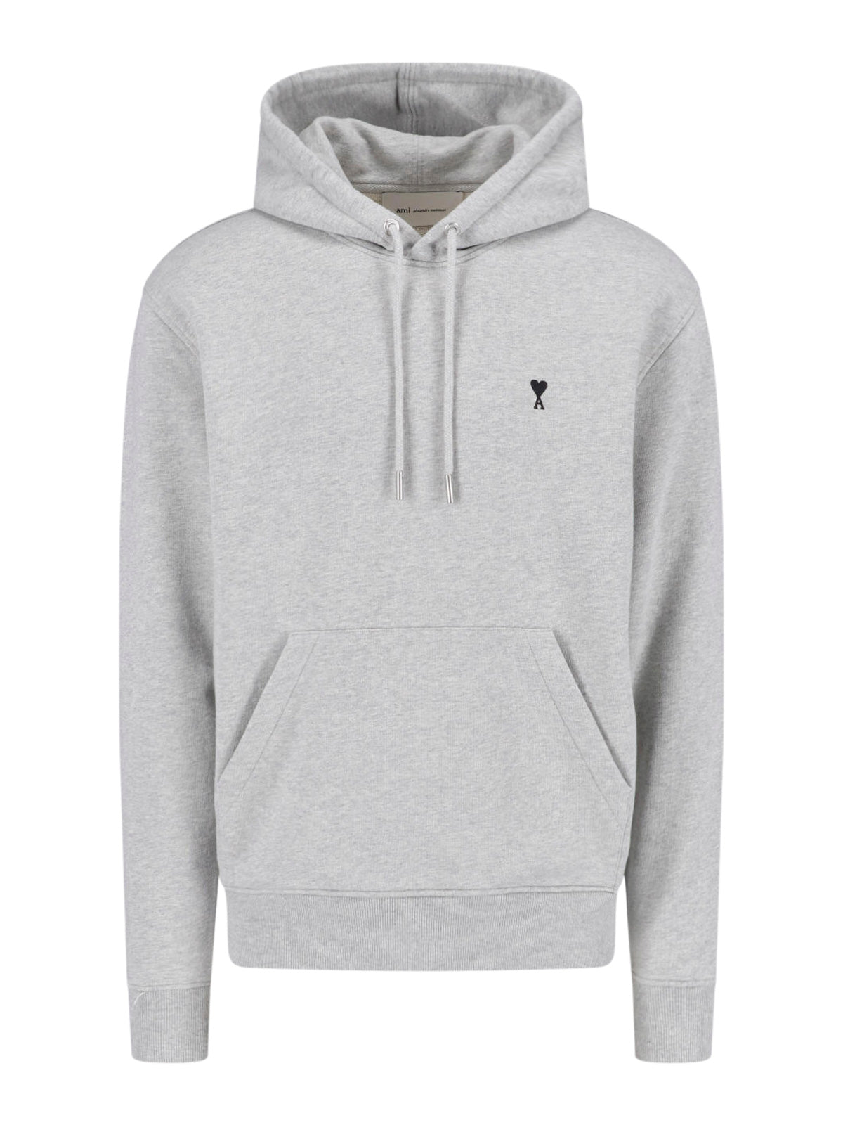 Grey Ami de Cœur Kangaroo Pocket Hoodie