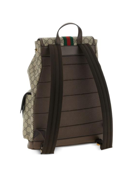 Structured Monogram Canvas Backpack