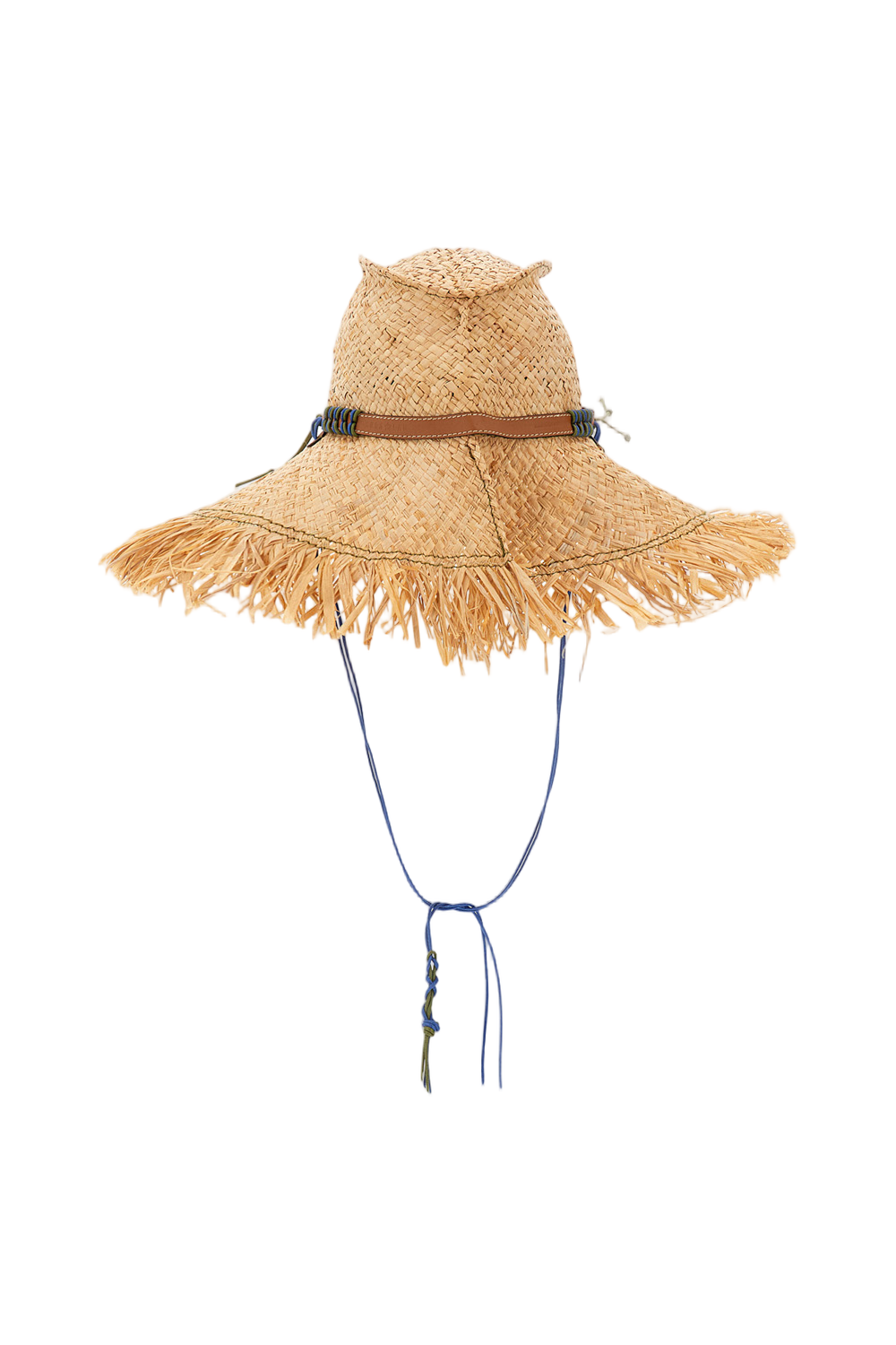 Beige Raffia Hat