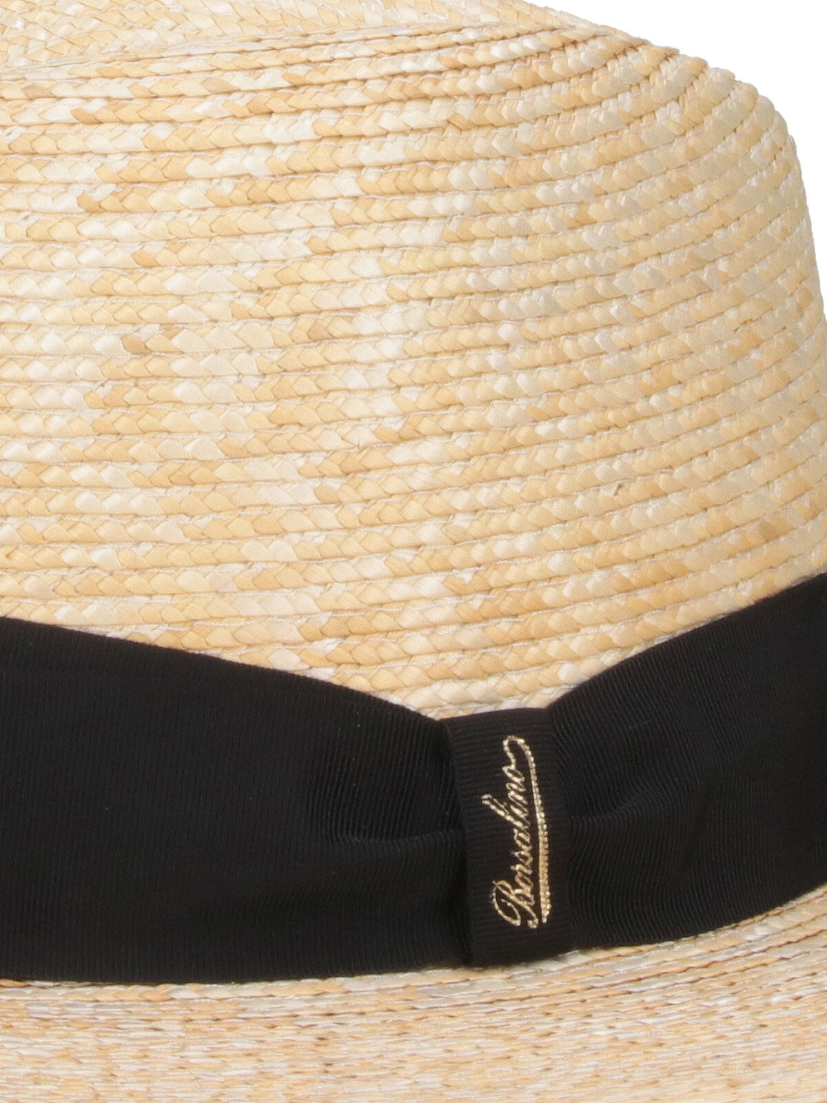 Beige Sophie Wide-Brimmed Woven Straw Hat