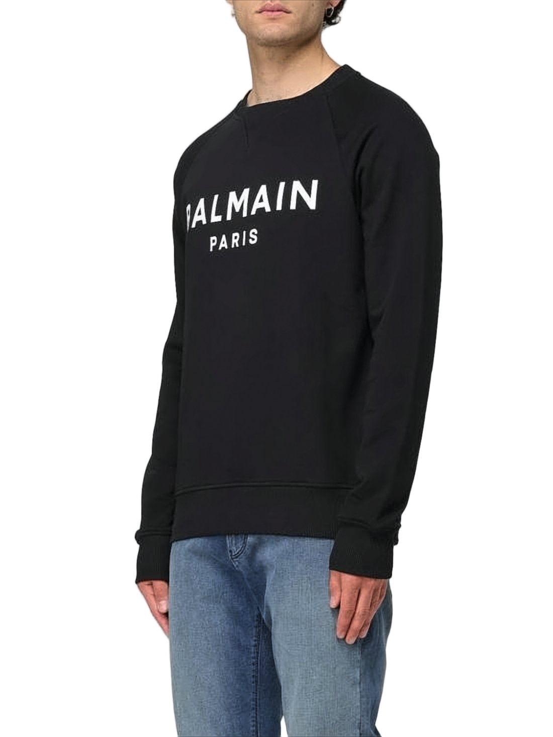 Long-Sleeve T-Shirt with Bold Lettering in Classic Fit
