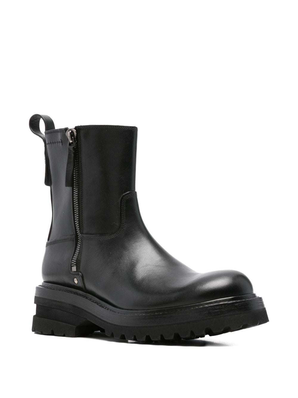 Black Leather Boots