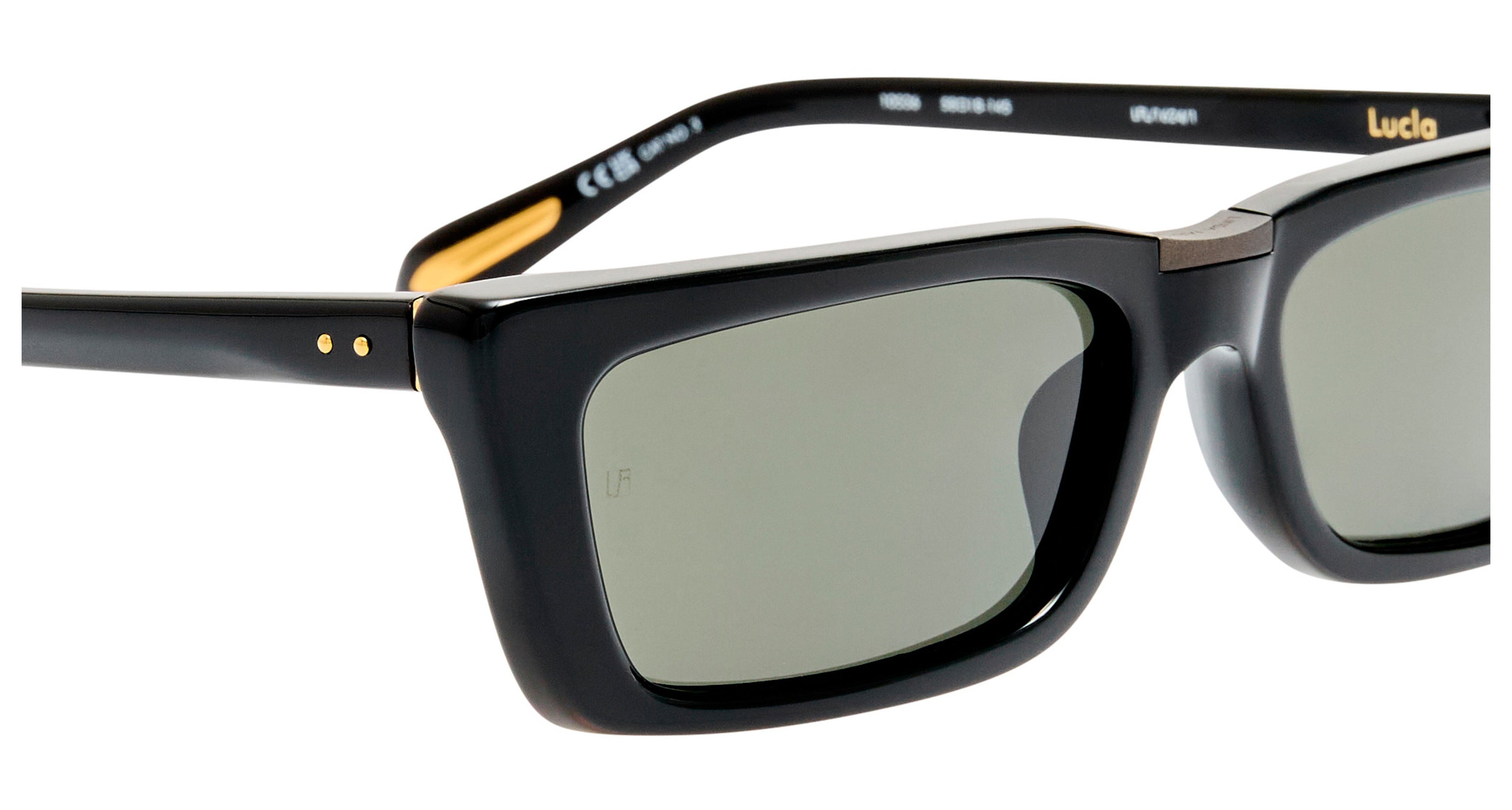 Lfl Oversized Square Frame Sunglasses with Glossy Finish