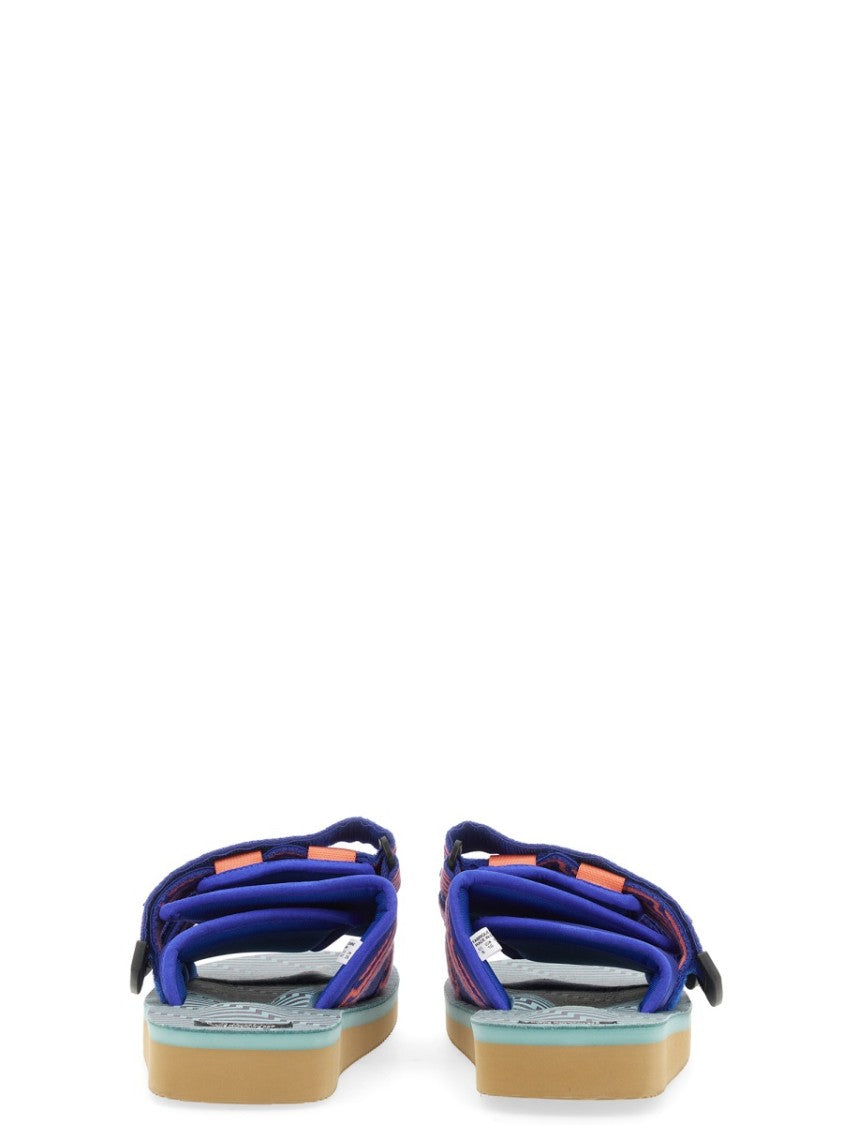 Padded Nylon Slipper With Adjustable Straps