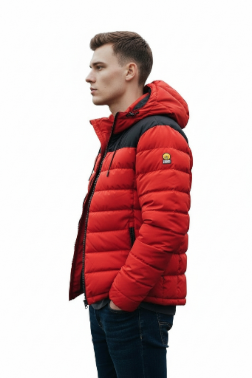Ciesse Piumini Stevenson Short Red Down Jacket