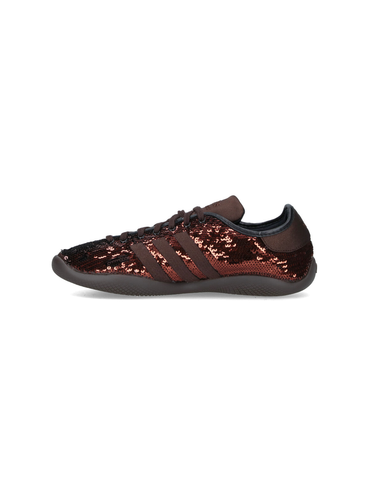 "Karintha" Sneakers, In Brown Fabric