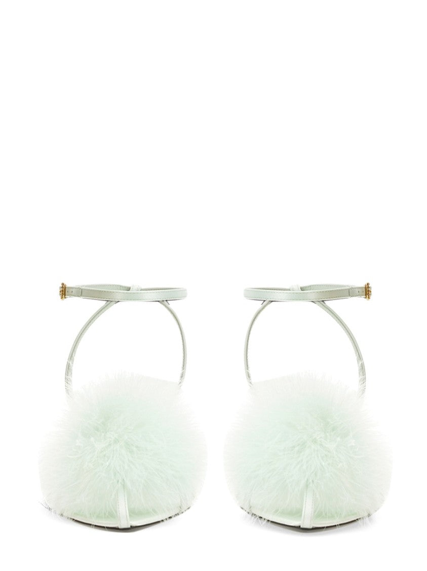 Mule Mae In Satin Crepe