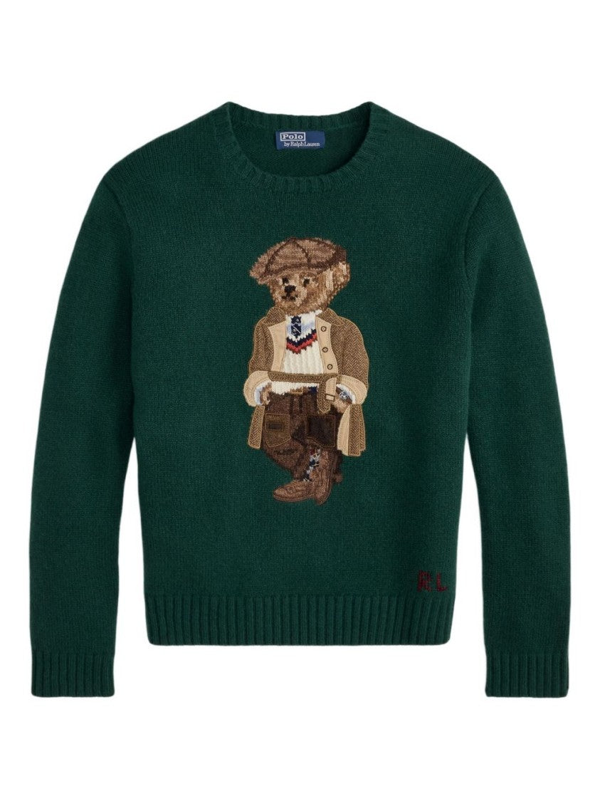 Dark Green Wool Sweater