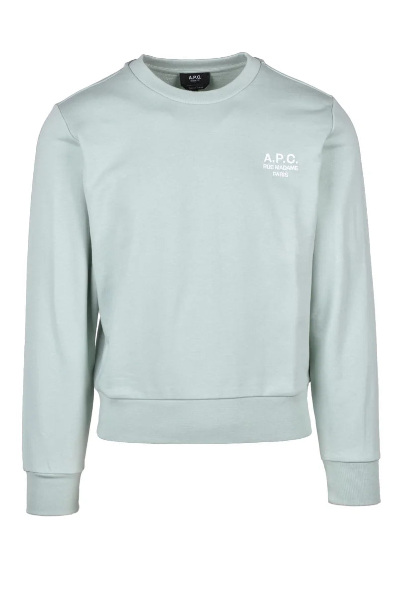 Cropped Sweatshirt - Aqua