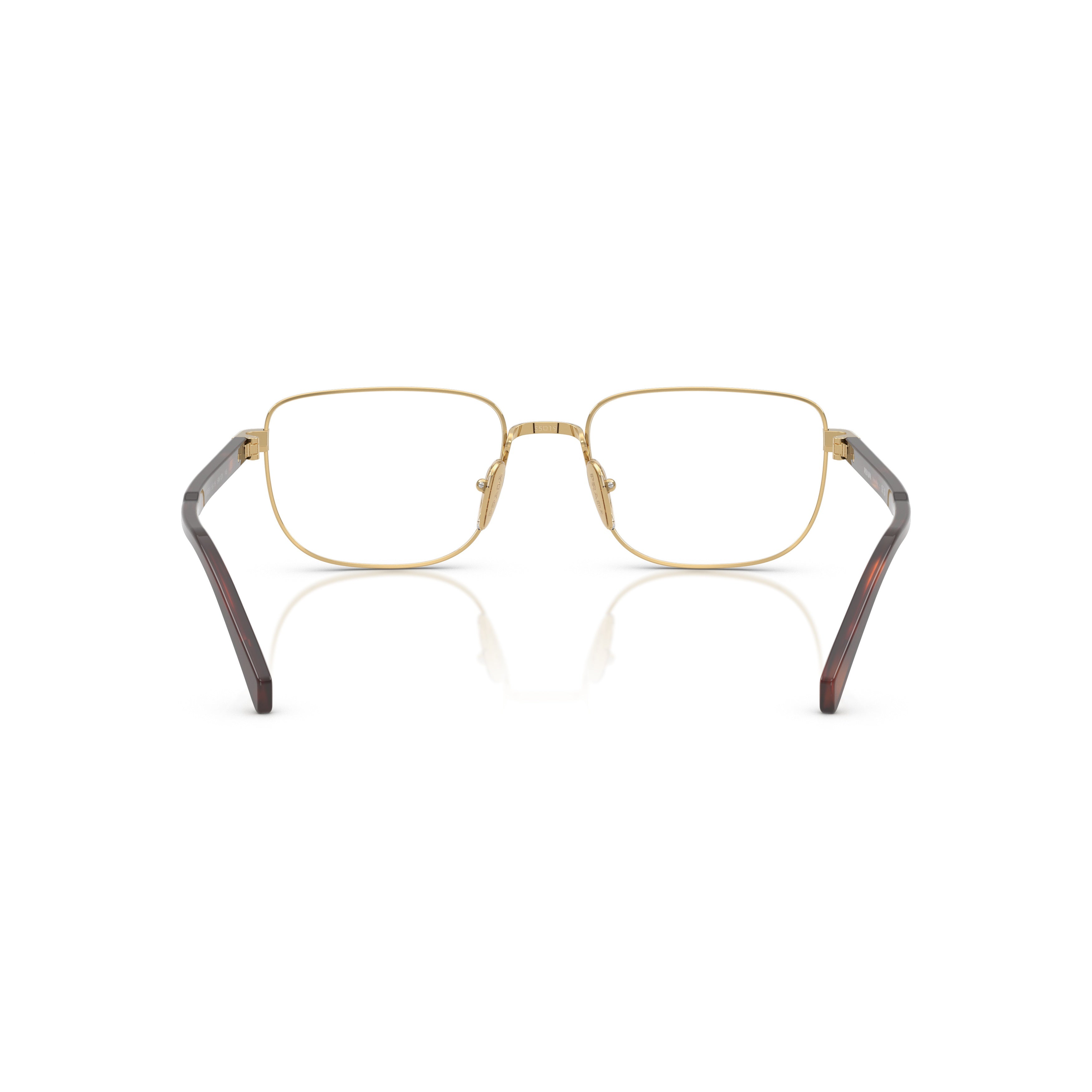 0pr B51v Rectangular Aluminum Eyeglasses