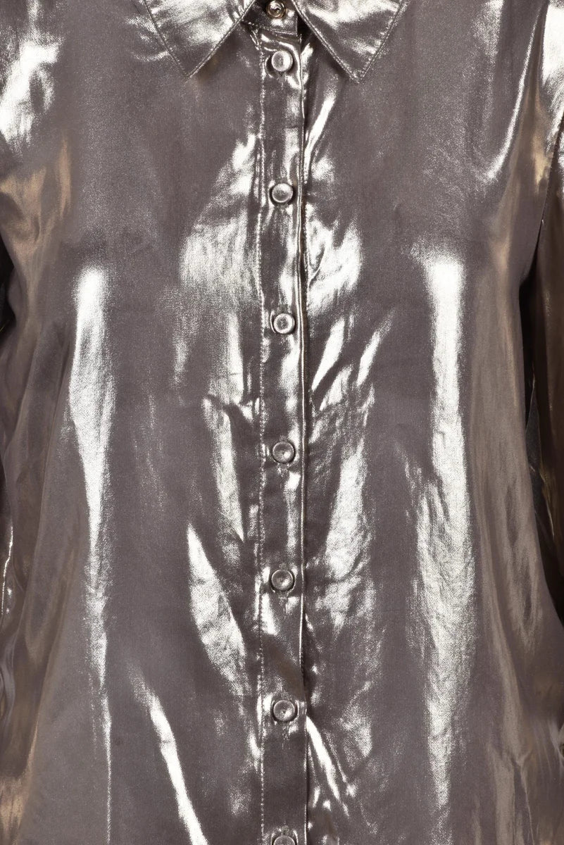 Lurex Shirt - Gold