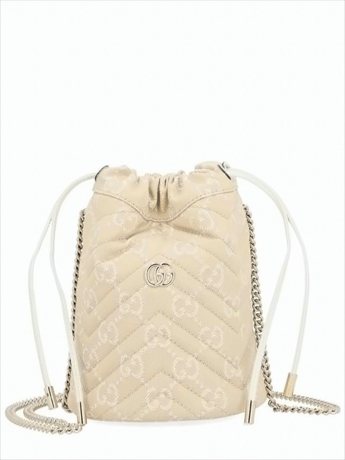 Quilted Crossbody Bag with Chain Strap