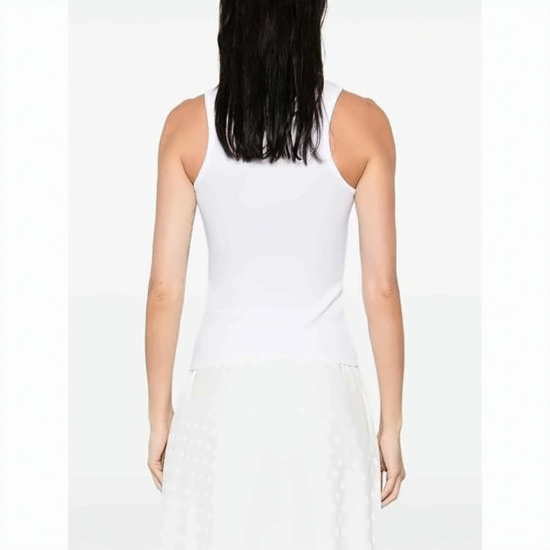 Draped Cowl Neckline Sleeveless Top