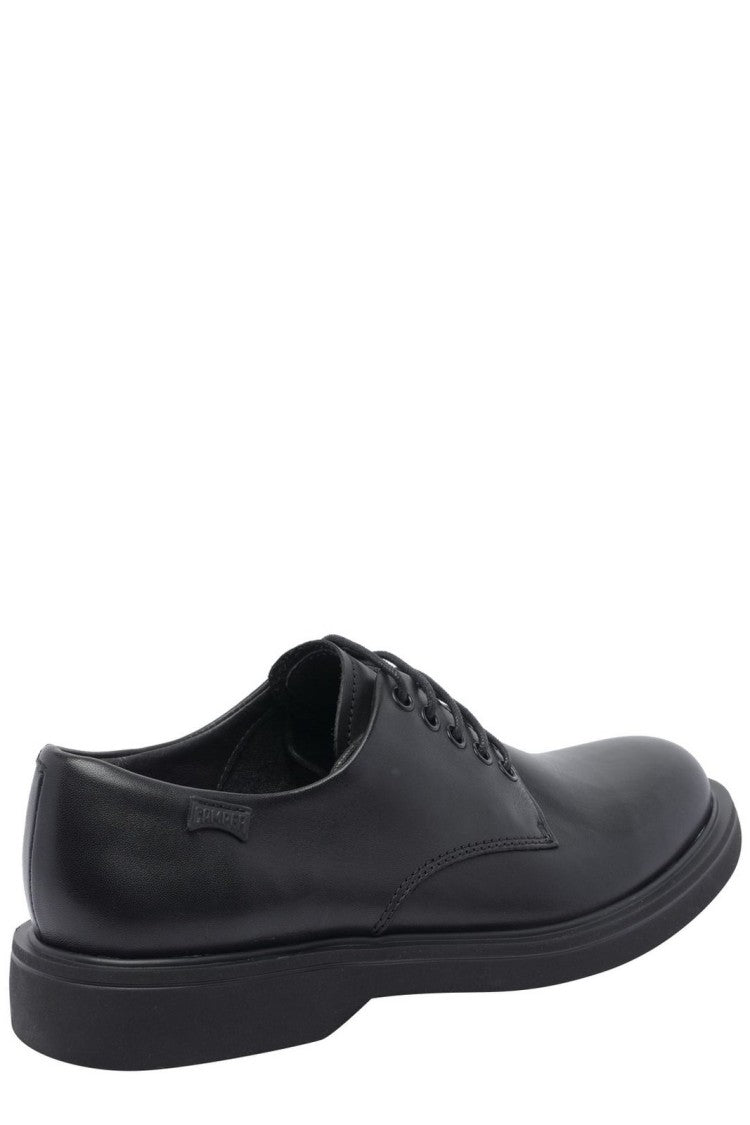 Refined Black Leather Loafers with Elevated EVA Sole