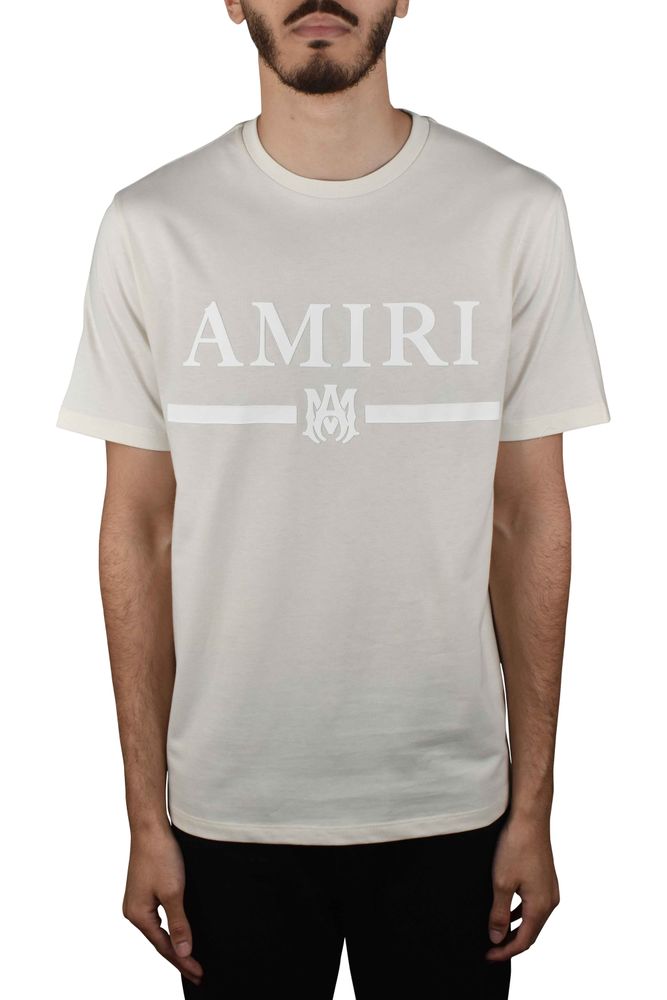Beige Round Collar T-Shirt