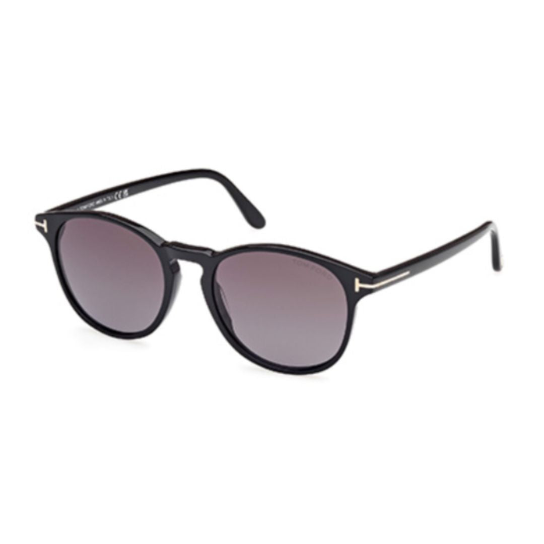 Ft1097 Rounded Gradient-Tint Acetate Sunglasses