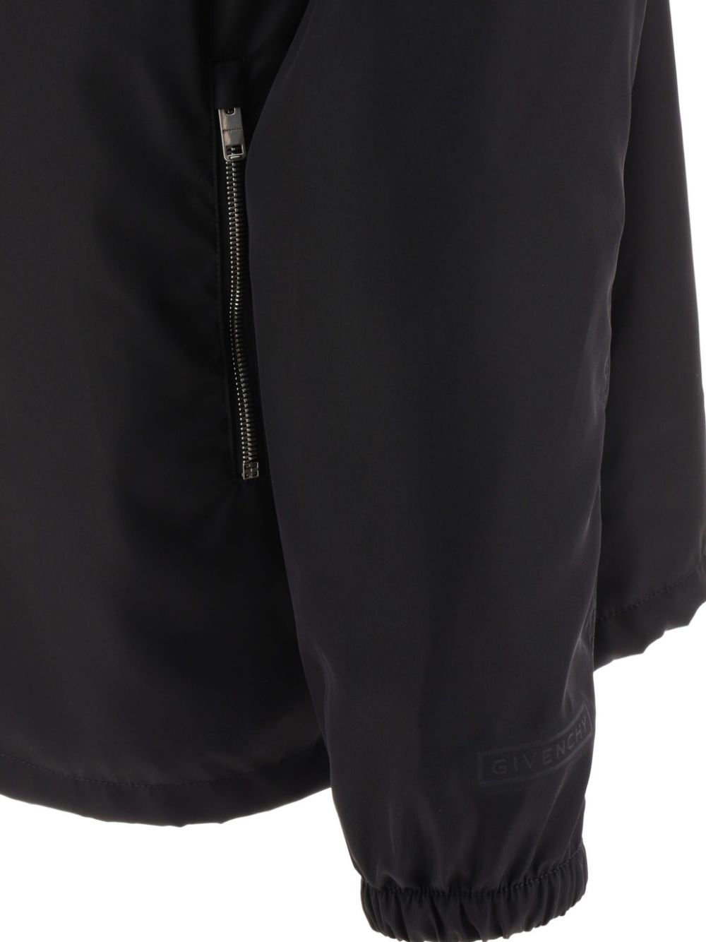 Signature 4G Motif Black Hooded Jacket