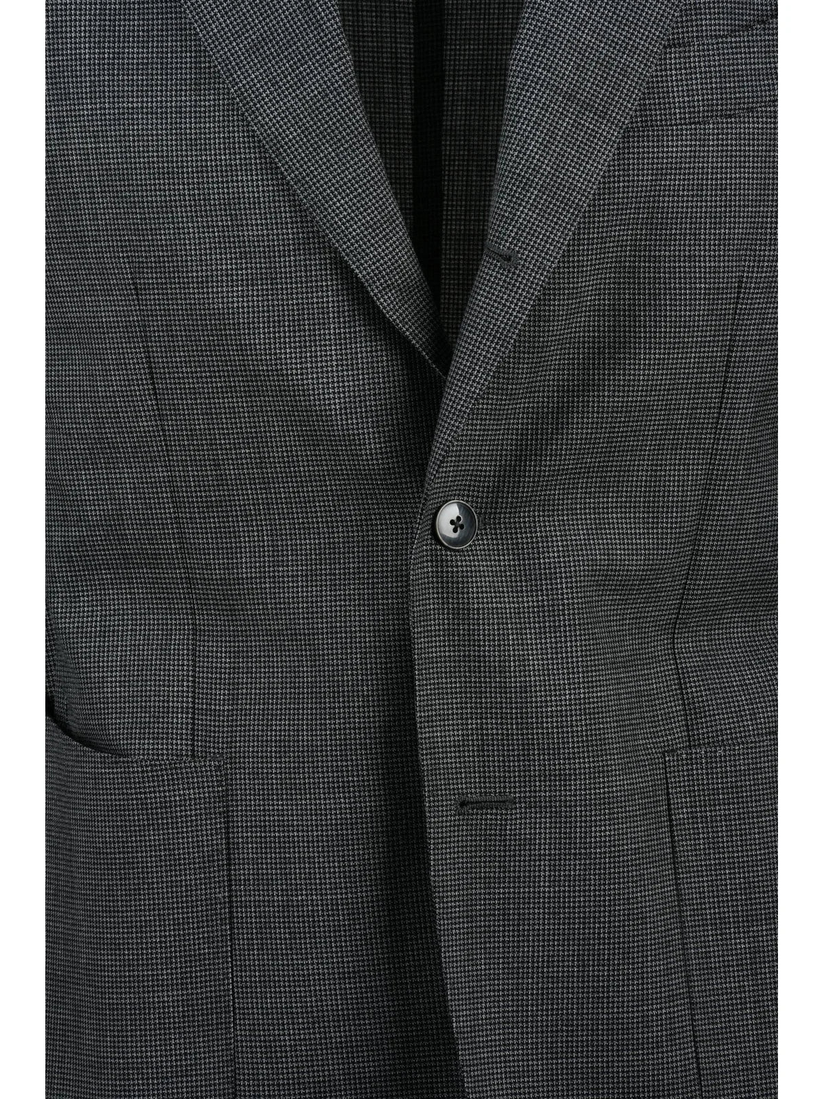 Grey Wool Rounded Jacket
