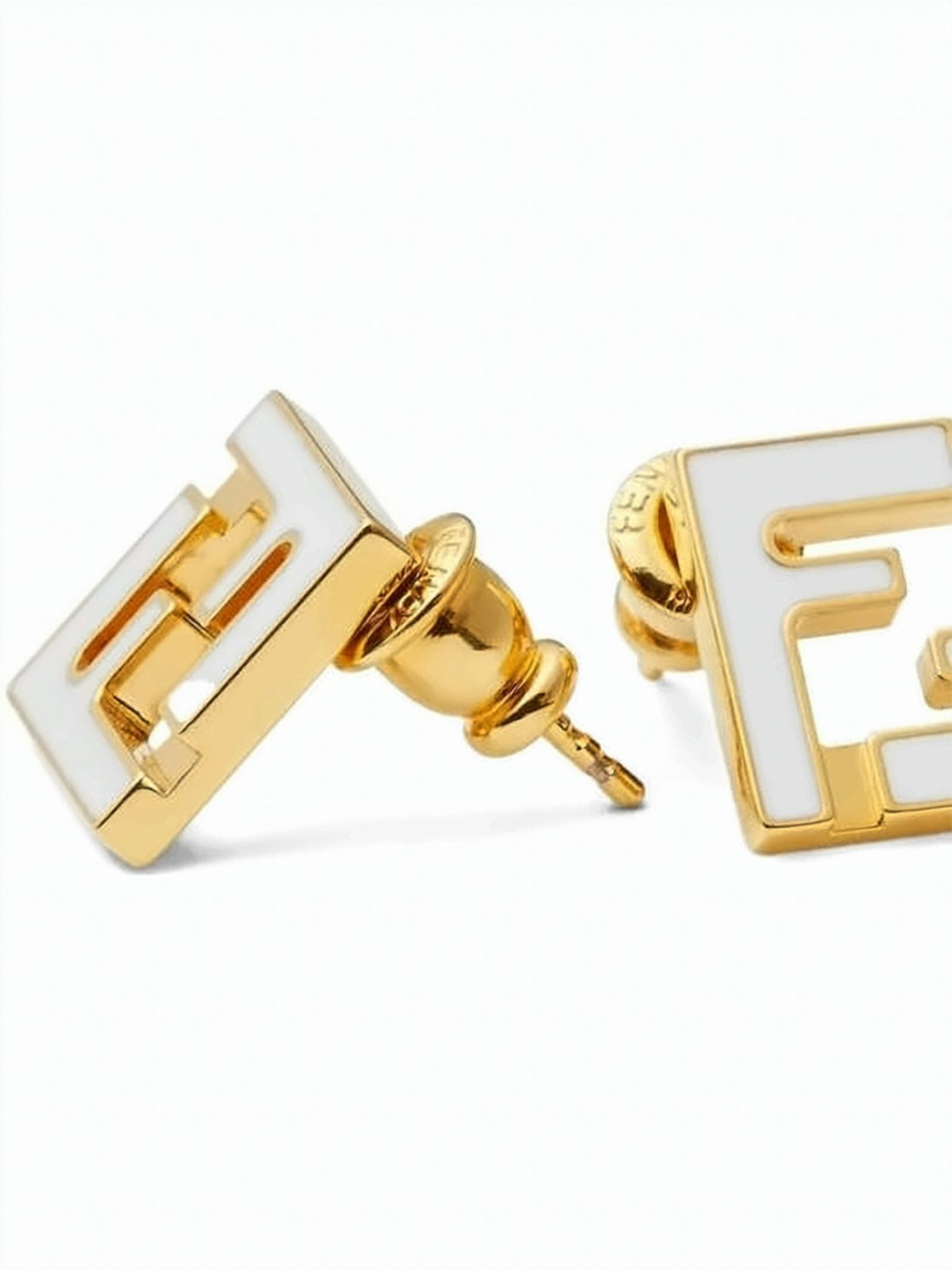Square-Shaped Stud Earrings
