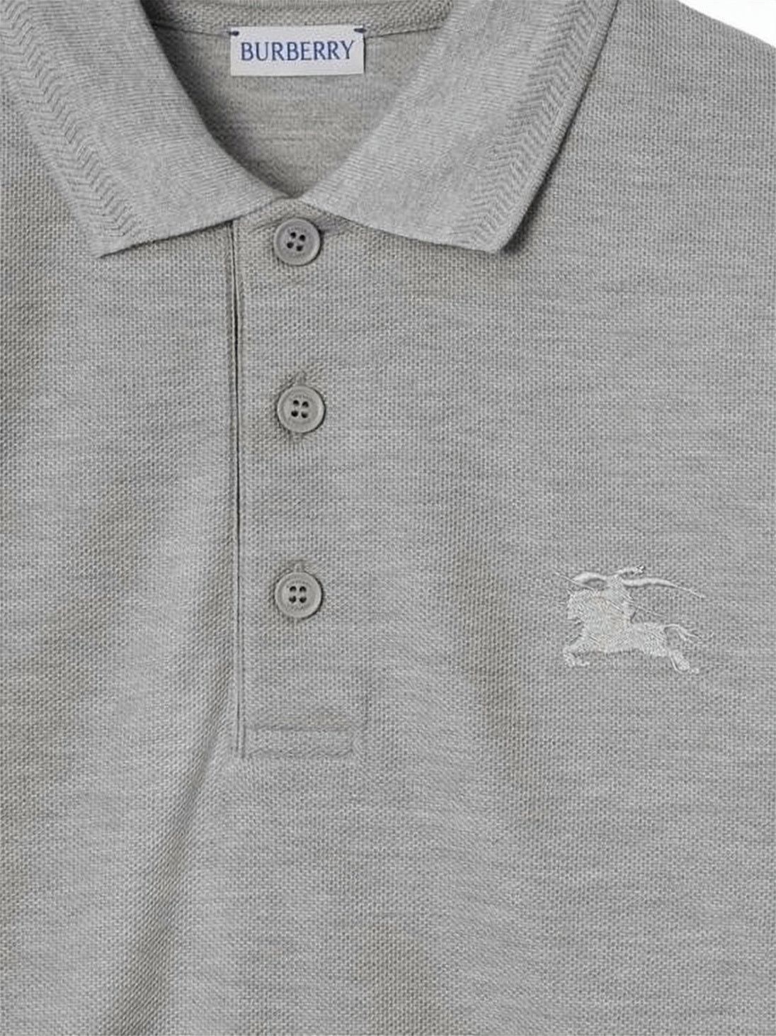 Tailored Fit Grey Polo Shirt