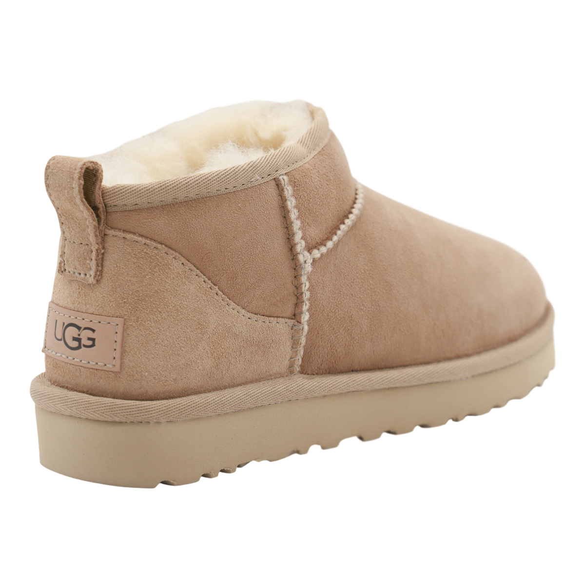 Suede Ankle Boots with Plush Shearling Lining