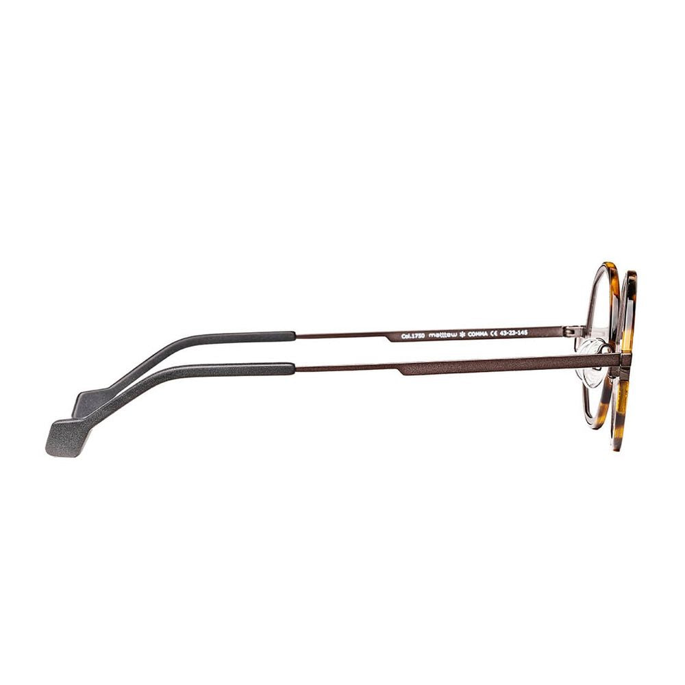 Comma Octagonal Round Titanium Sunglasses