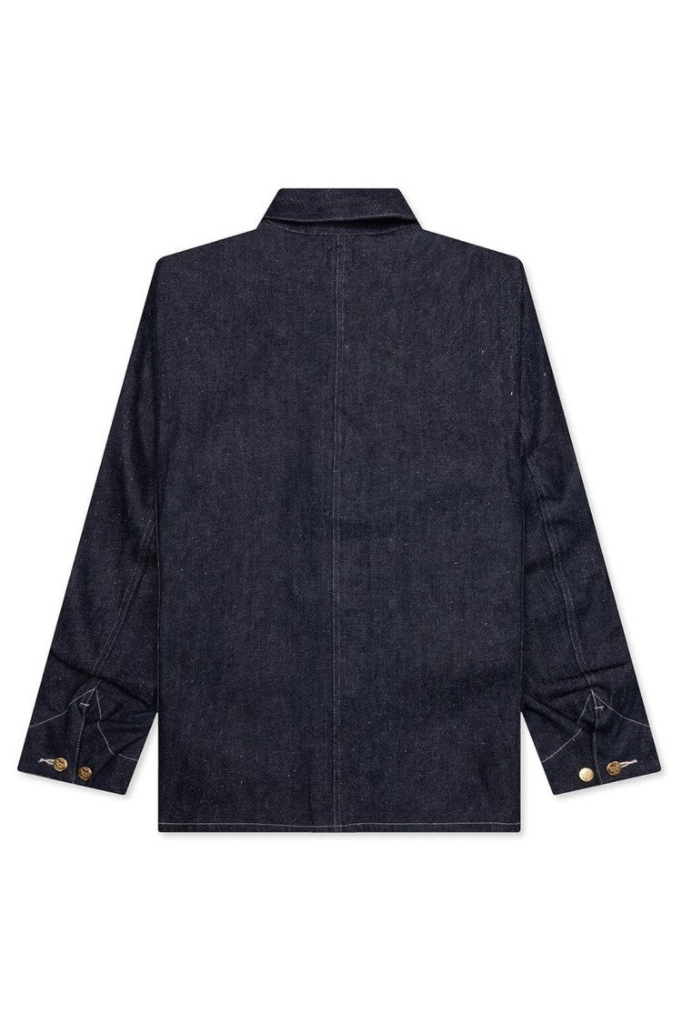 Heart-Patch Denim Jacket With Classic Design