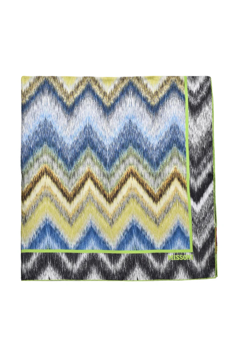 Silk Foulard - Green