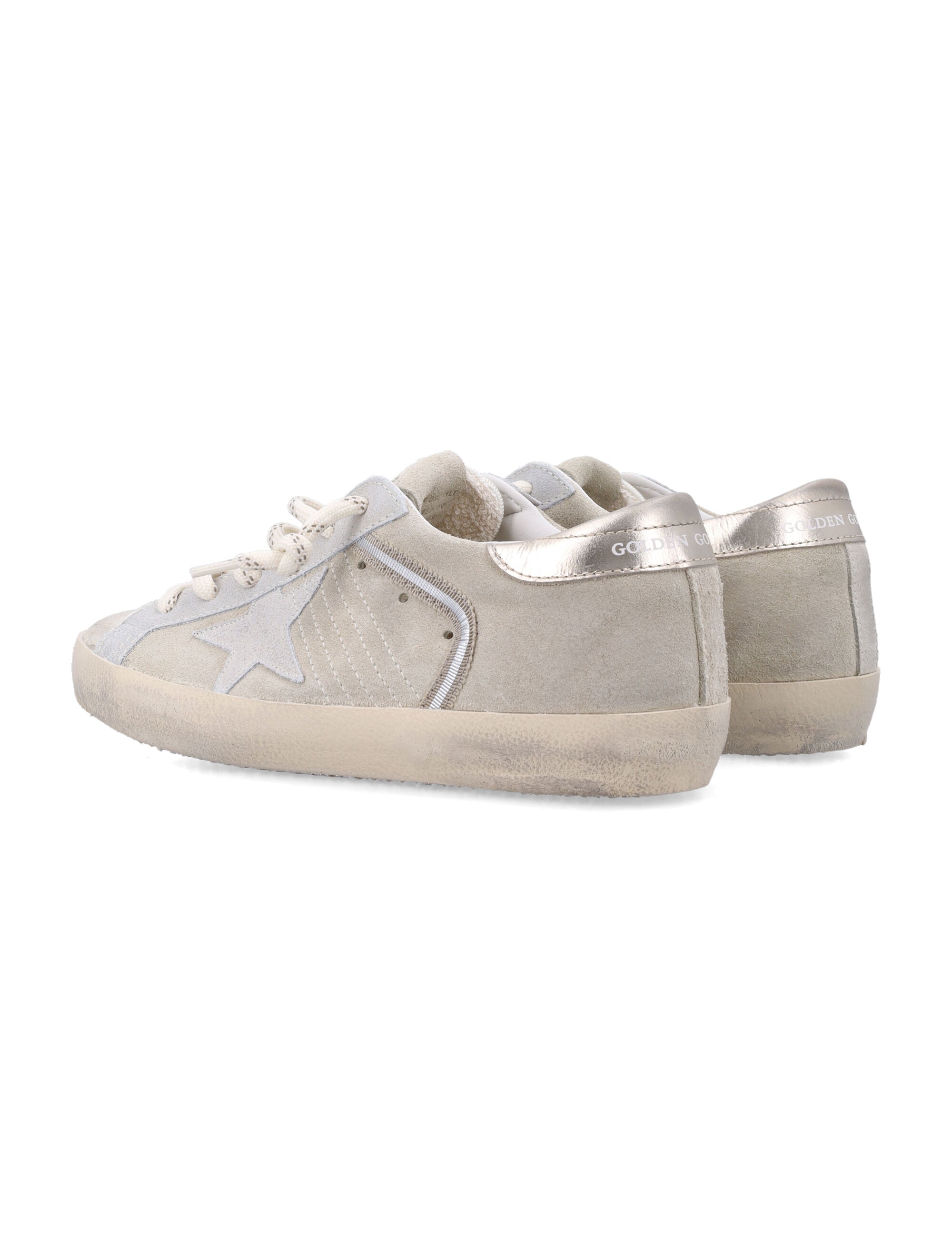 Golden Goose Womans Super Star Suede Sneakers