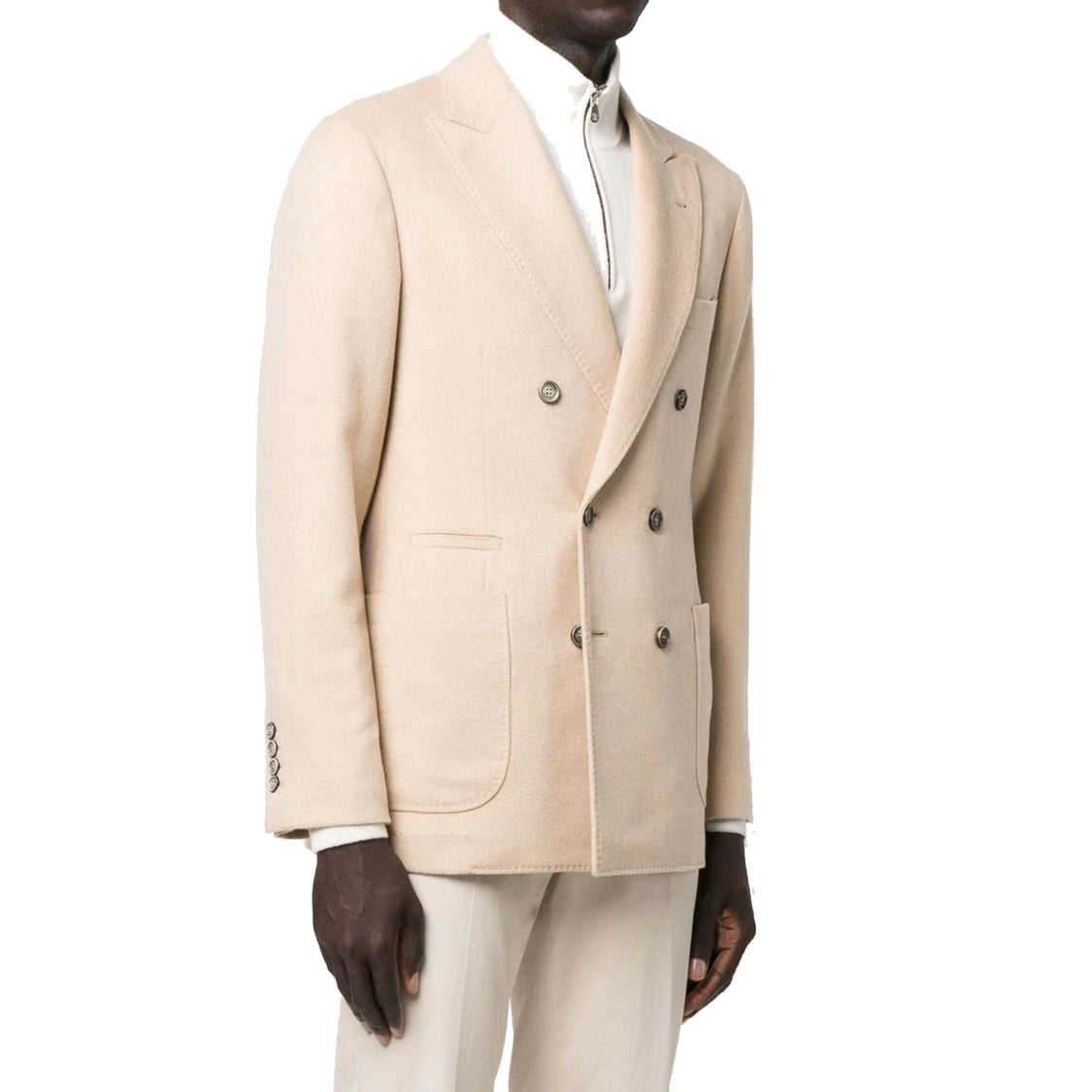 Beige Wool Jacket