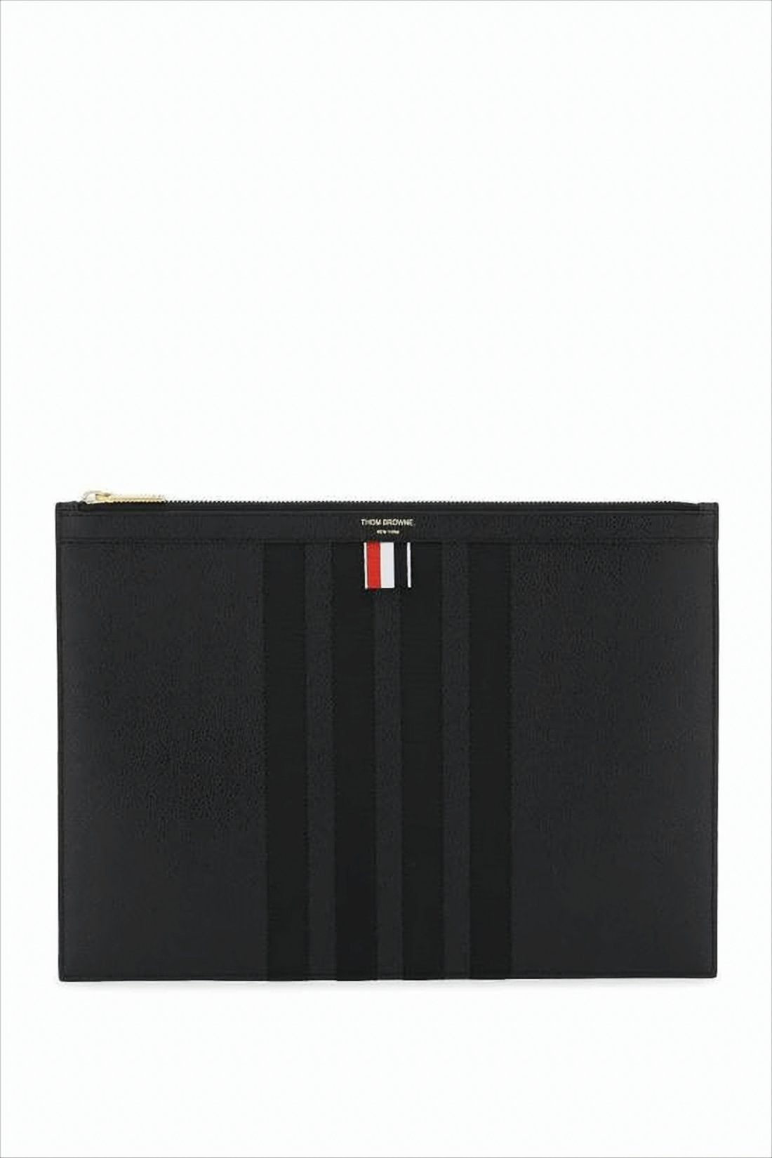 Smooth Calf Leather Clutch with Design