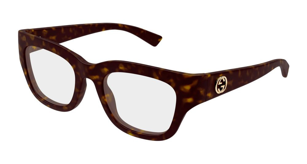 Eyeglasses Gucci GG1785O 002 Havana Havana Transpa 50/20/135